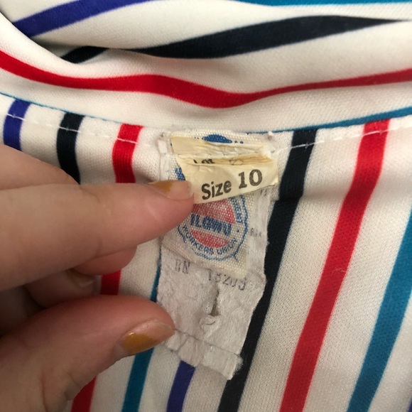 Vintage Striped Dress - Picture 4 of 6